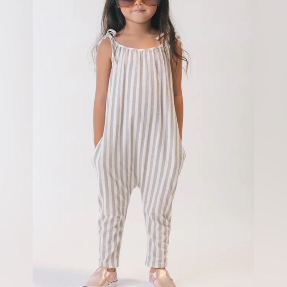 Go Gently Nation Jersey Jumpsuit with Pockets Size 2T